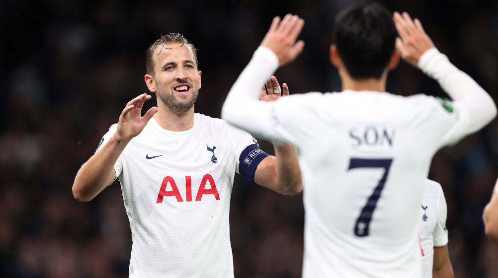 Tottenham Hotspur: Harry Kane erzielt 20-Minuten-Hattrick in Conference League