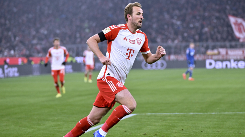 FC Bayerns Harry Kane auf Rekordjagd: Lewandowski-Marke eingestellt