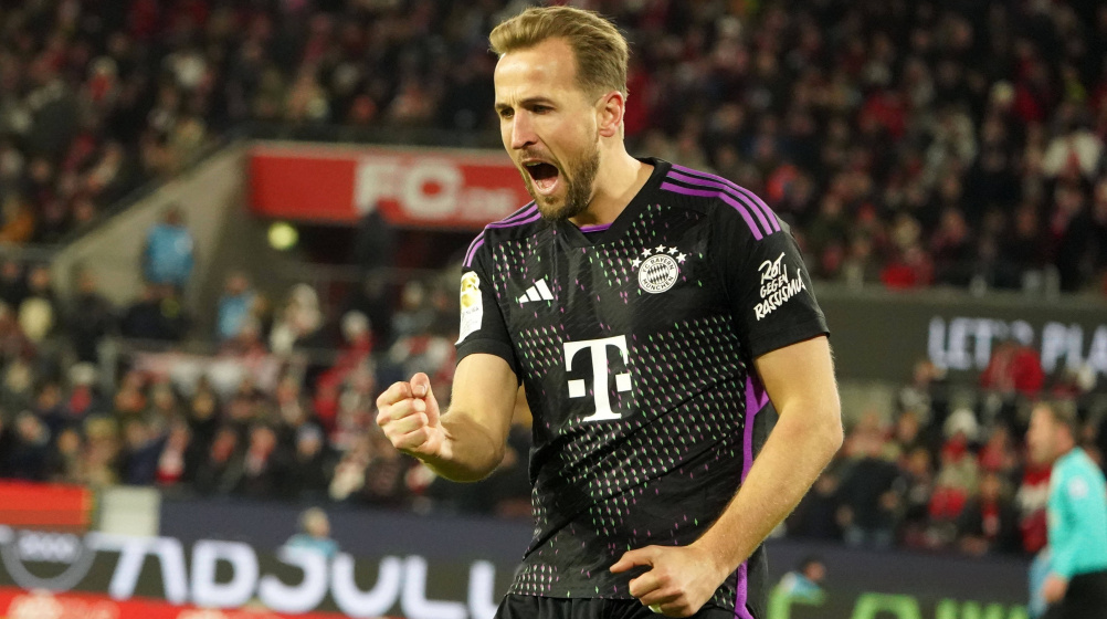 FC Bayern: Harry Kane als Dritter im Klub der 20 Bundesliga-Hinrundetore