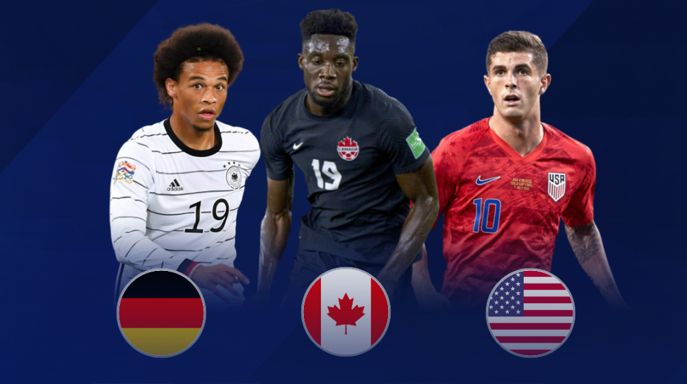 Canada ahead of Germany & Co.: The highest scoring national teams in 2021