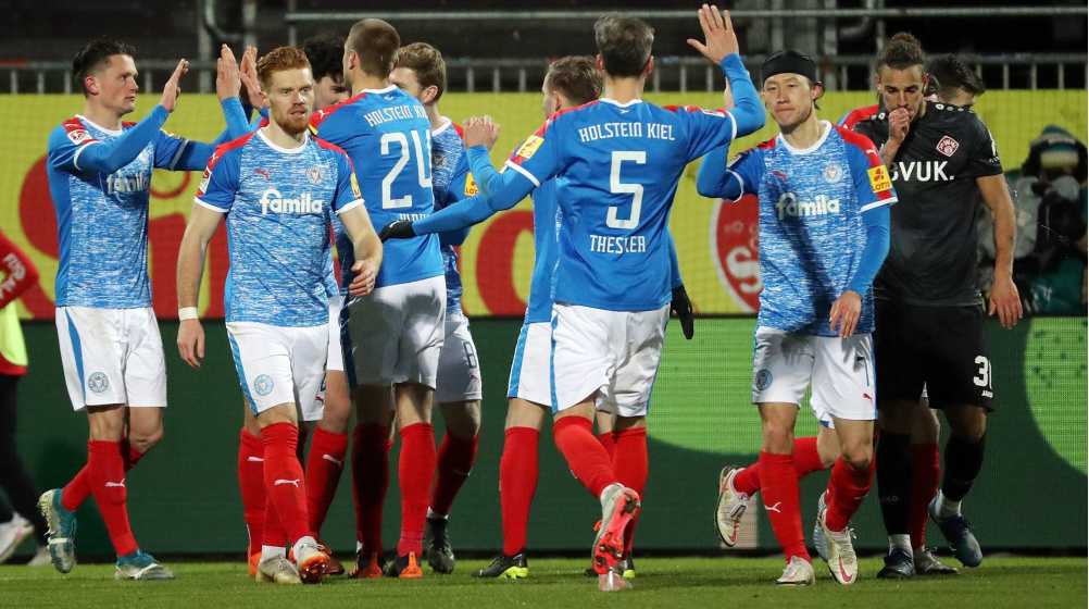 2. Liga: Corona-Fälle bei Holstein Kiel - Spiel gegen Heidenheim abgesagt