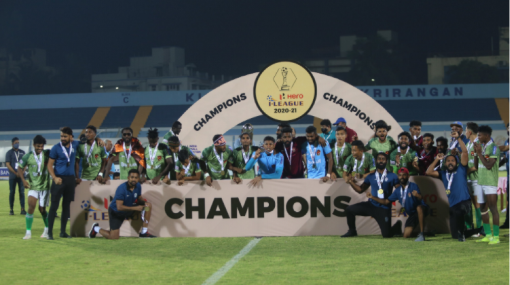 Kerala's Gokulam FC lift I-League trophy - Churchill finish as runners up