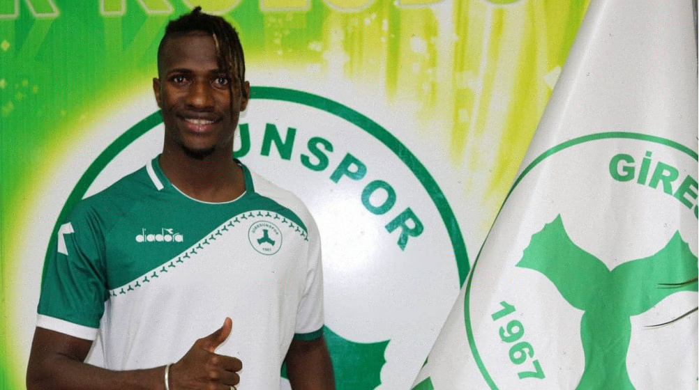 Giresunspor, Ibrahima Balde ile sözleşme imzaladı