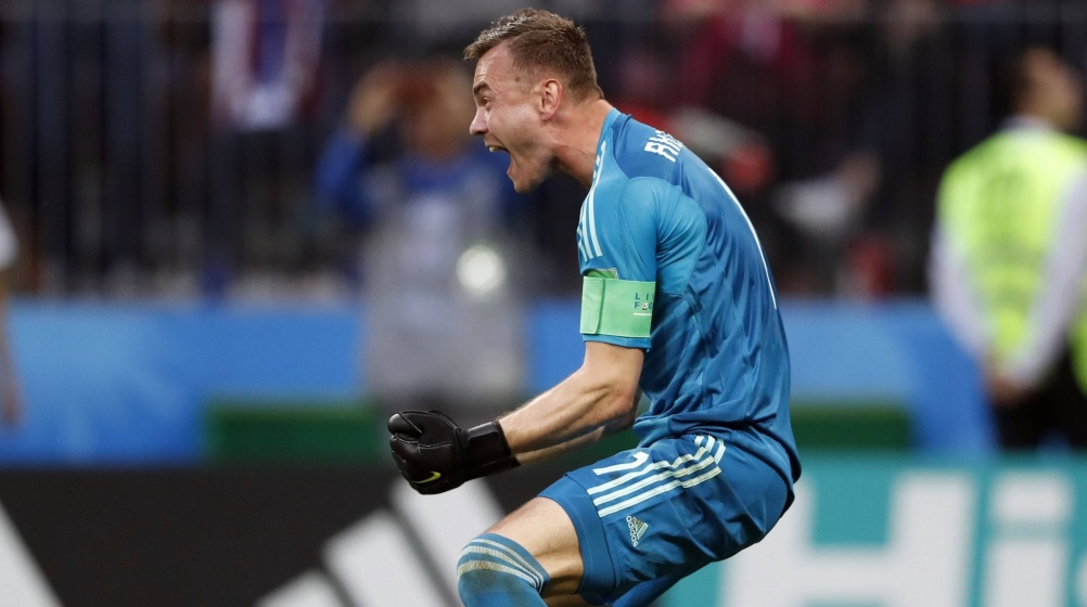 Akinfeev wird zum Elfmeter-Helden: Russland steht im WM-Viertelfinale