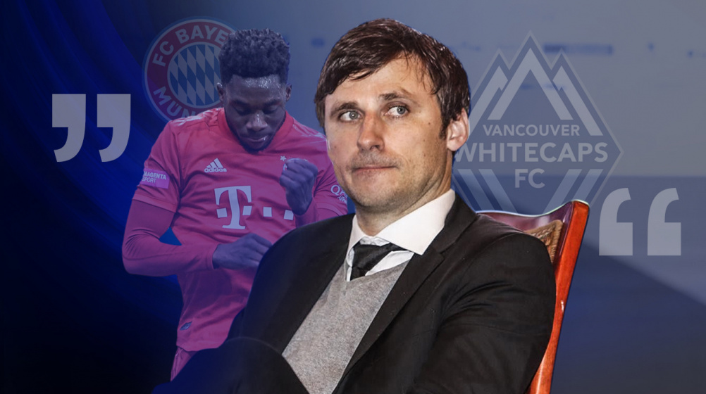 Daniel Stenz on Bayern star Alphonso Davies - 