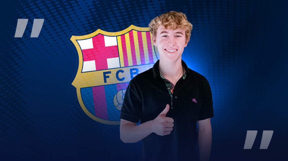 US-Talent Adrian Gill vom FC Barcelona im Interview: „Liebe den Druck“