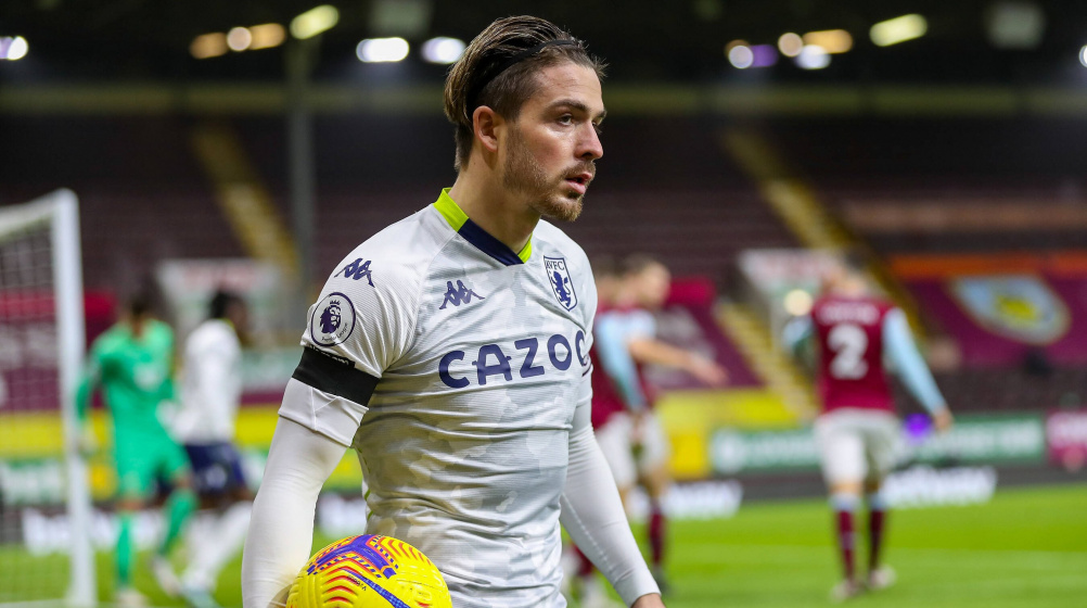 Grealish undergoing Man City medical - Aston Villa accept record fee