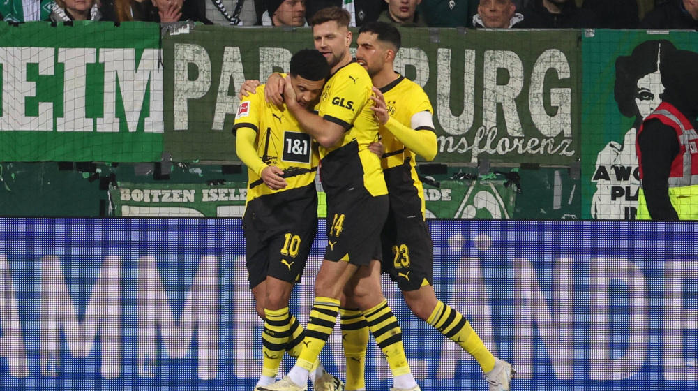 Erster Sancho-Treffer nach Rückkehr: BVB bringt Sieg gegen Werder über Zeit