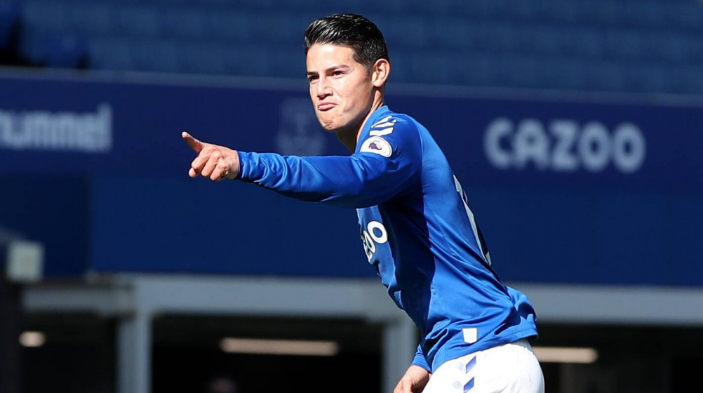 El Everton traspasa al colombiano James Rodríguez al Al-Rayyan de Catar