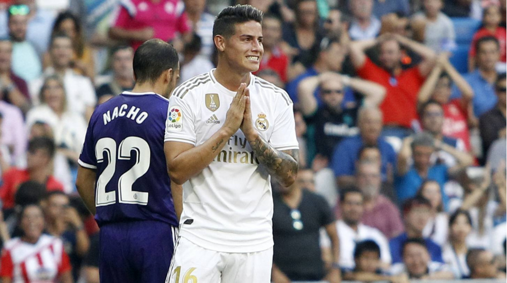 James joins Everton on free transfer - No fee for Real Madrid