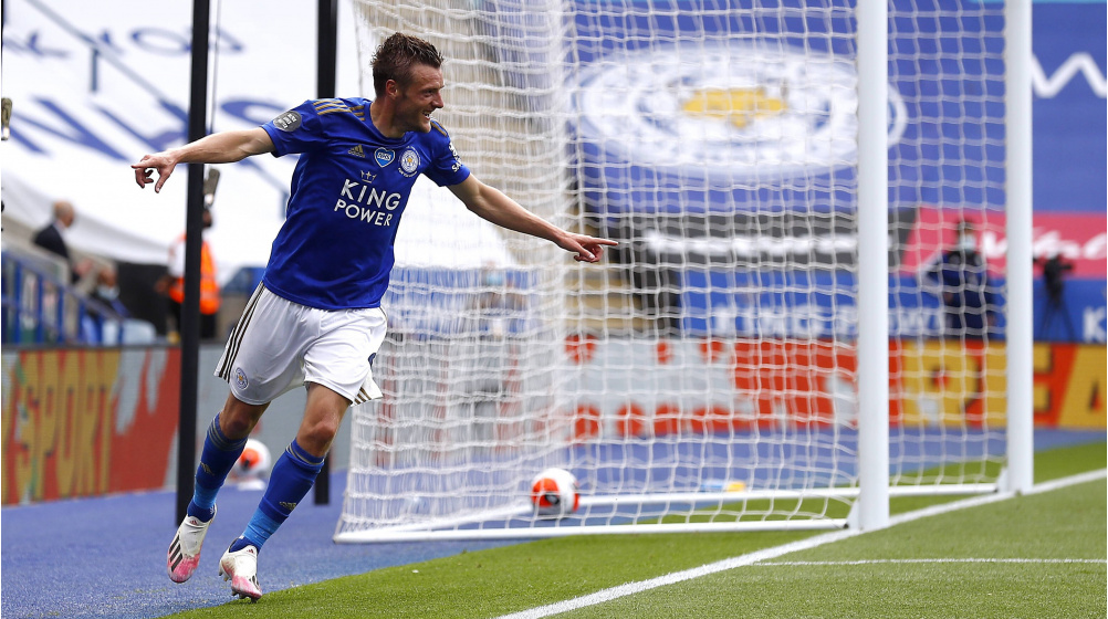 Jamie Vardy erzielt 100. Premier-League-Tor: Leicester City bleibt nach 3:0-Sieg auf CL-Kurs