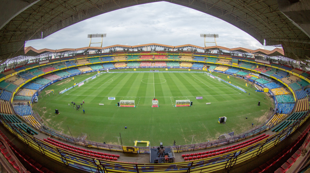 Stadiums and thier capacities - Indian Super League