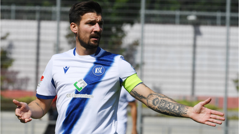 Offiziell: Karlsruher SC verlängert mit Kapitän Jérôme Gondorf