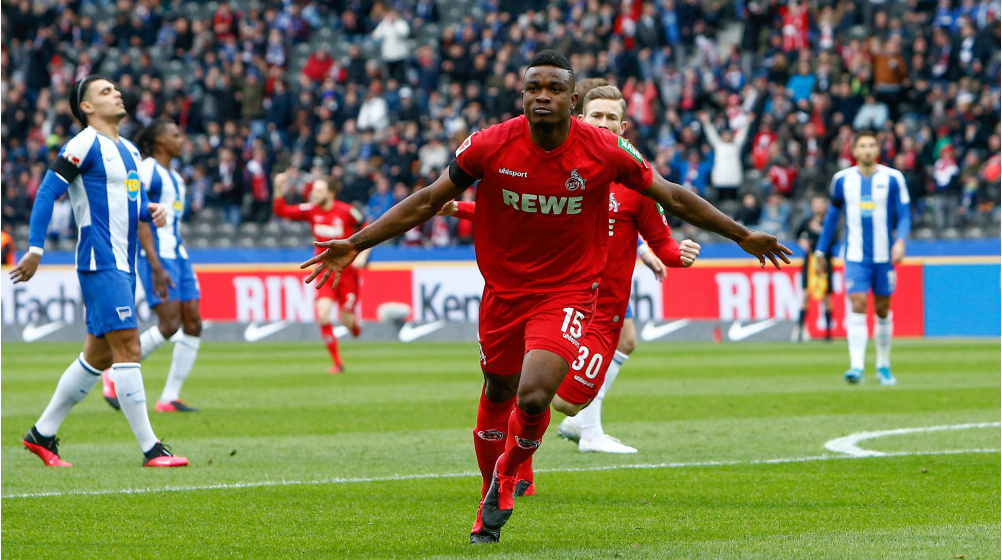 Córdoba joins Hertha - Second highest transfer fee for 1.FC Köln