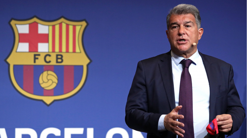 FC Barcelona: Boss Laporta über Trainersuche – „Nicht viele Optionen“