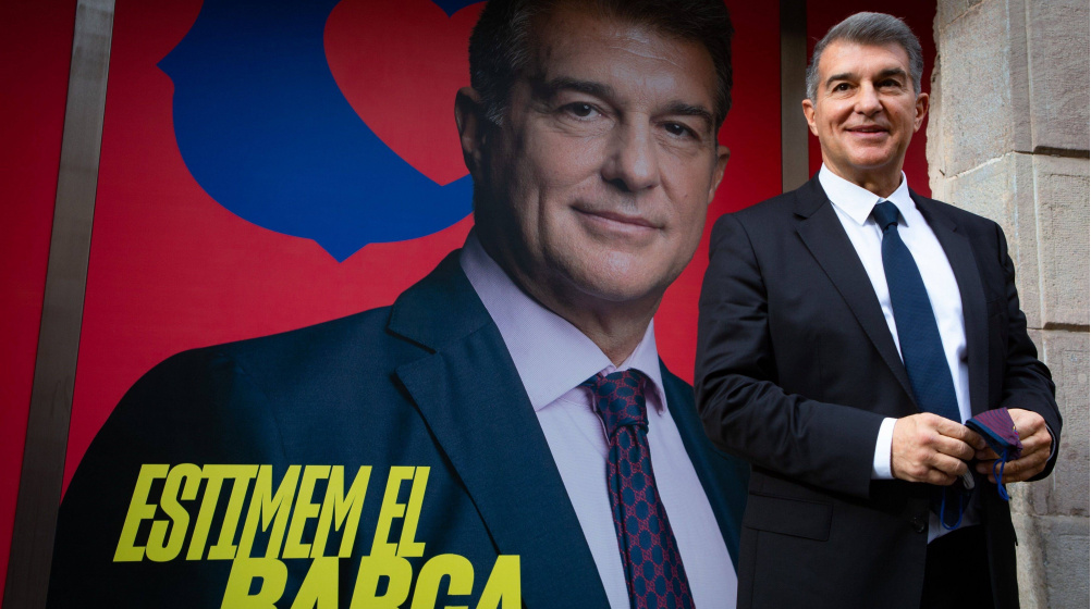 FC Barcelona's new president Laporta: “To see Messi vote is proof that he wants to stay”