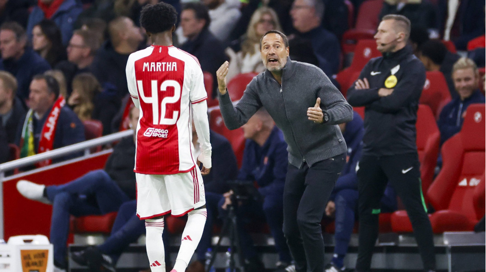 Perfekter Einstand für Trainer van 't Schip: 1. Ajax-Sieg seit August