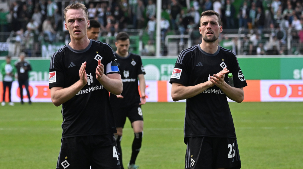 HSV rettet Punkt im Kampf um Platz 3 – St. Pauli verspielt zweimalige Führung