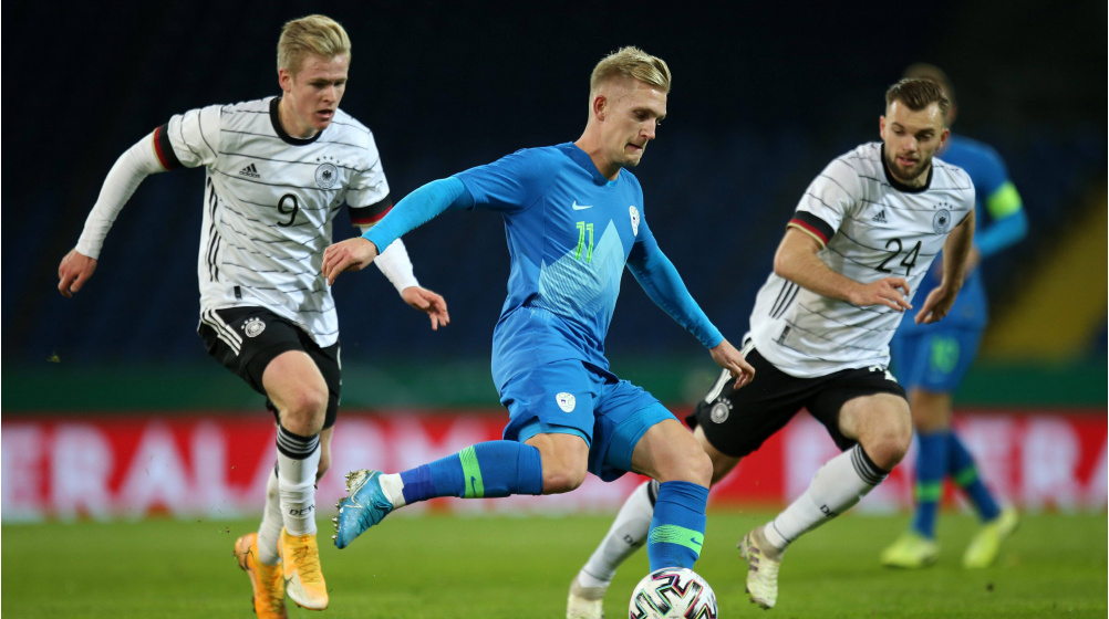 Drei Elfmeter, kein Sieger: Deutschlands U21 gegen Slowenien nur mit Remis
