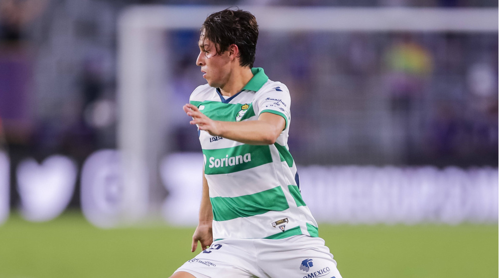 El Real Sporting ficha al mexicano Jordán Carrillo desde el Santos Laguna 