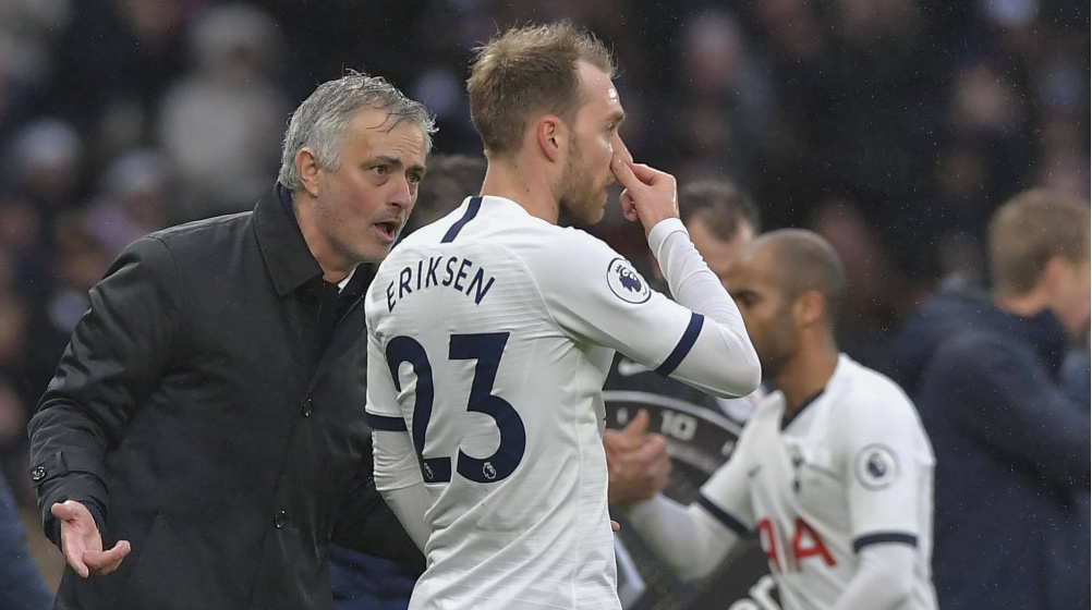 Tottenham: Mourinho übt Kritik an Eriksen – Lo Celso hat Kauf verdient