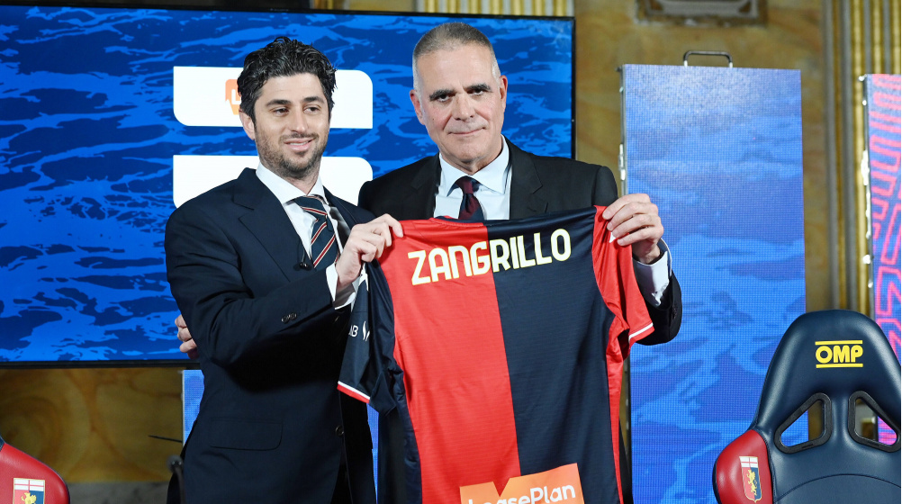 Genoa, il presidente Zangrillo: 