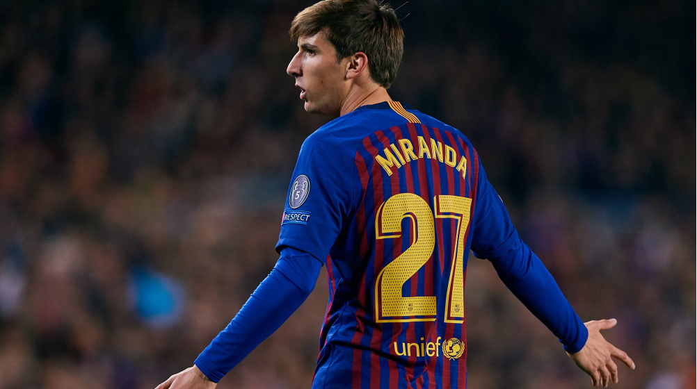 Schalke vor Miranda-Verpflichtung vom FC Barcelona – Schick und Silva keine Option mehr