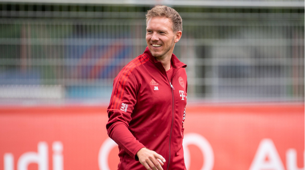 FC Bayern - Nagelsmann: Werden „stärkeren Sané sehen“ – „Vielleicht verrückte Sachen“ auf Transfermarkt