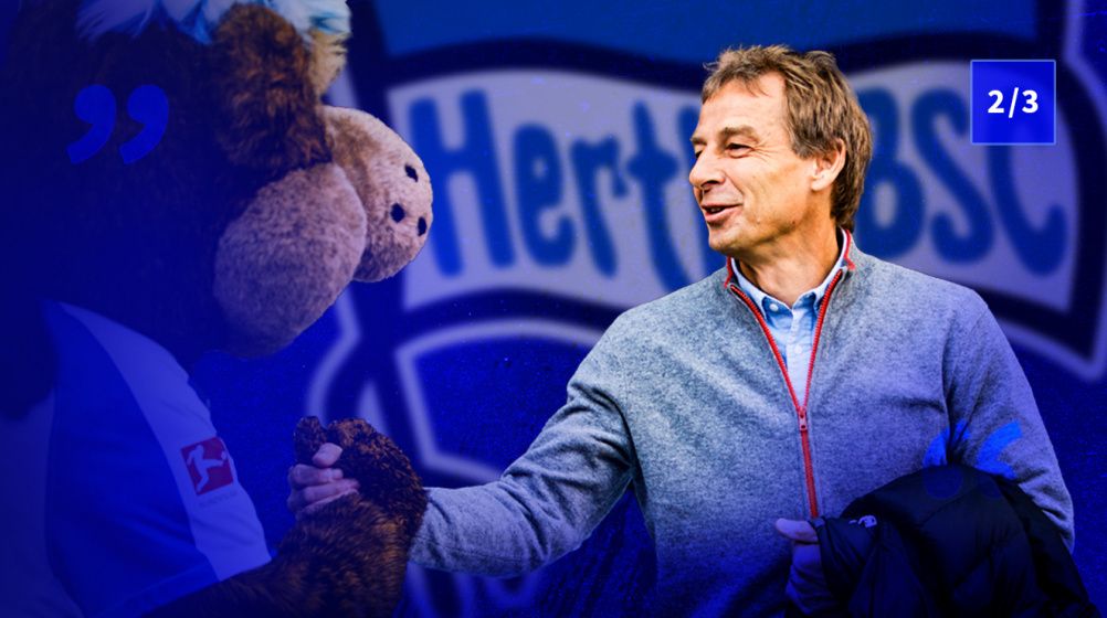 Jürgen Klinsmann über Hertha BSC-Arbeitsbericht & Entlassung in Südkorea