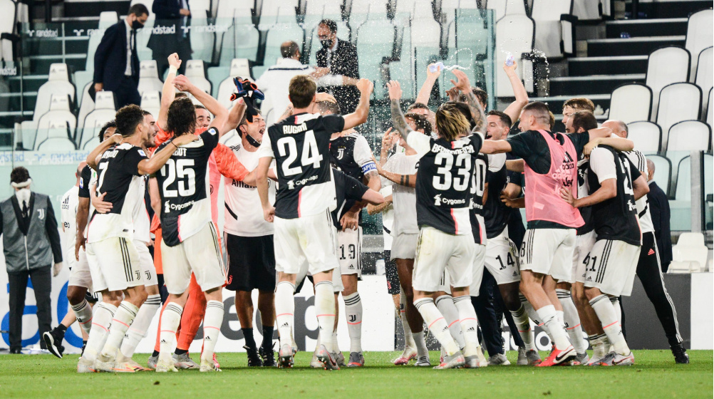 Juventus clinch ninth successive Serie A title after edging past Sampdoria