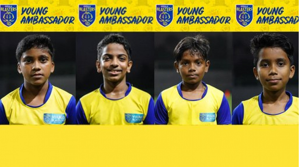 Kerala Blasters launches ‘Young Ambassador Program’ - An initiative to nurture 'Future Leaders'
