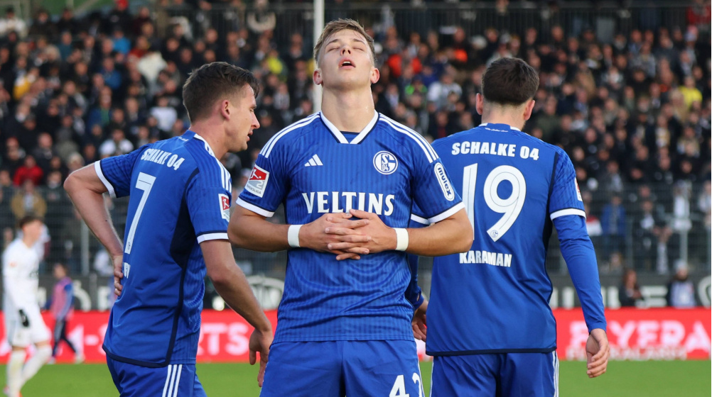 2. Liga: Keke Topp rettet Schalke einen Punkt in Elversberg