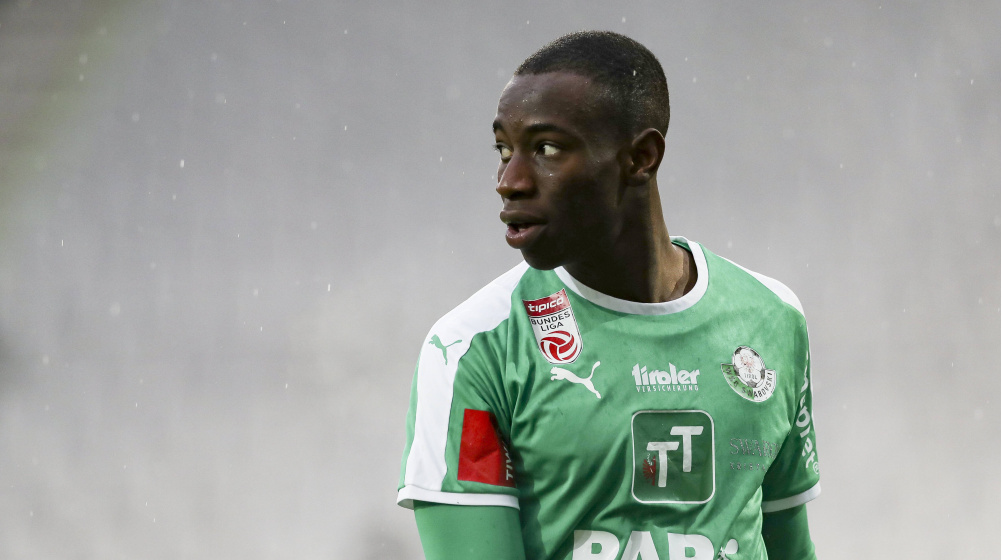 Sturm Graz verpflichtet Kelvin Yeboah von der WSG Tirol