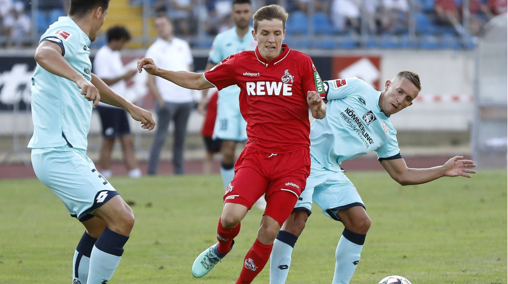 1.FC Köln verleiht Hauptmann an Holstein Kiel: „Wichtig, dass er Spielpraxis bekommt“