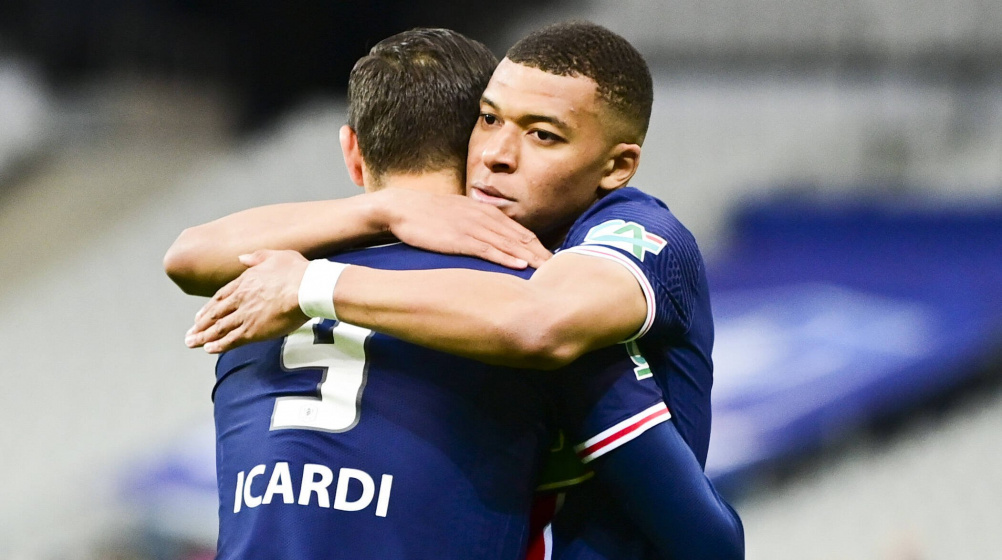 Paris Saint-Germain: Pokalsieg gegen AS Monaco dank Icardi und Mbappé