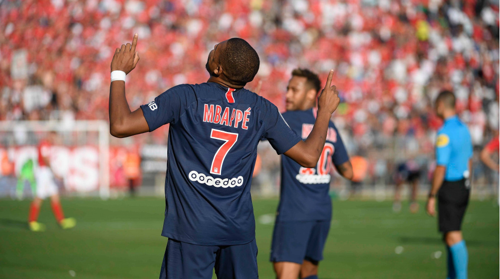 Vier Mbappé-Tore in 13 Minuten: PSG schießt Olympique Lyon ab