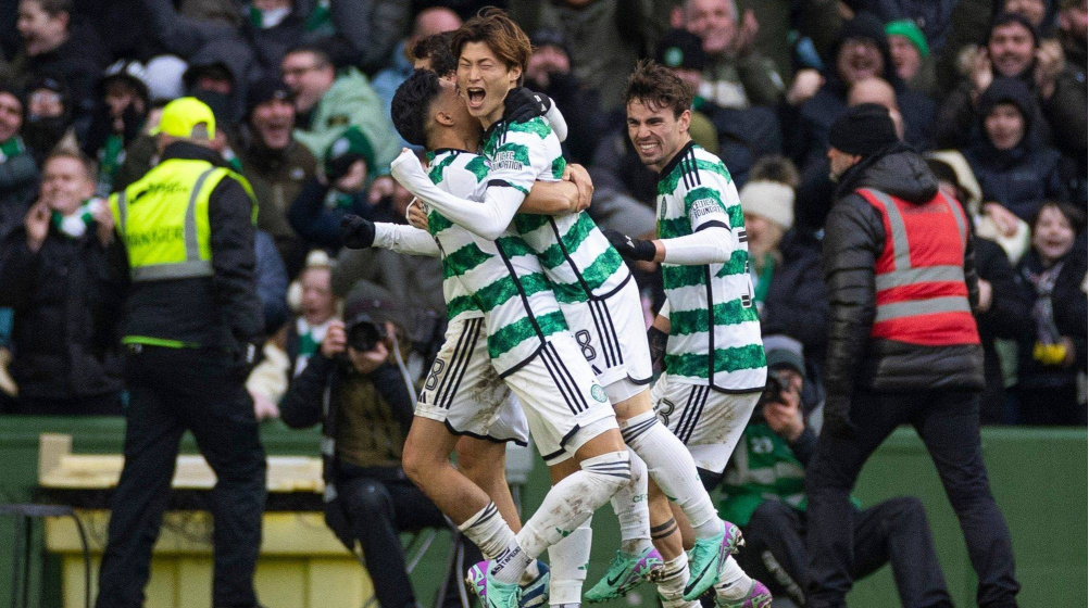 Celtic gewinnt Old-Firm-Derby: Furuhashi und Bernardo lassen Meister jubeln