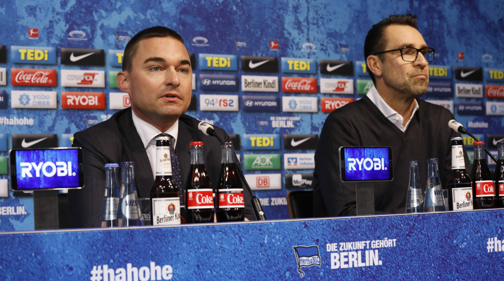 Hertha BSC-Manager Preetz: „Kommunikative Irritationen“ mit Investor Windhorst