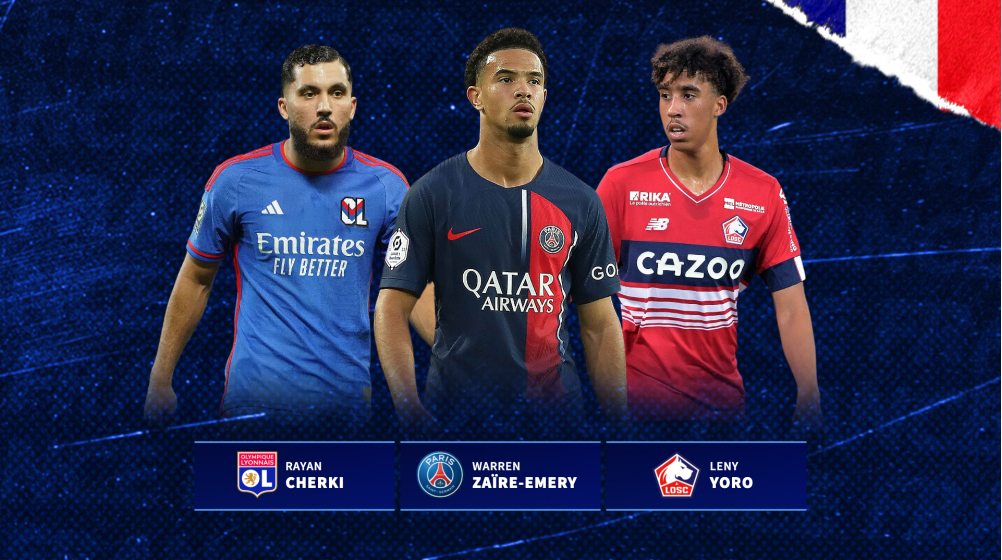Ligue 1 wonderkids: Four PSG stars feature in top ten most valuable U21 stars