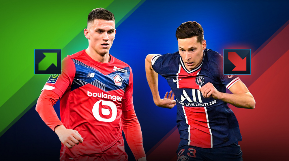 Ligue 1 market values: Lille’s Botman upgraded by €15m - Draxler at lowest point since 2013