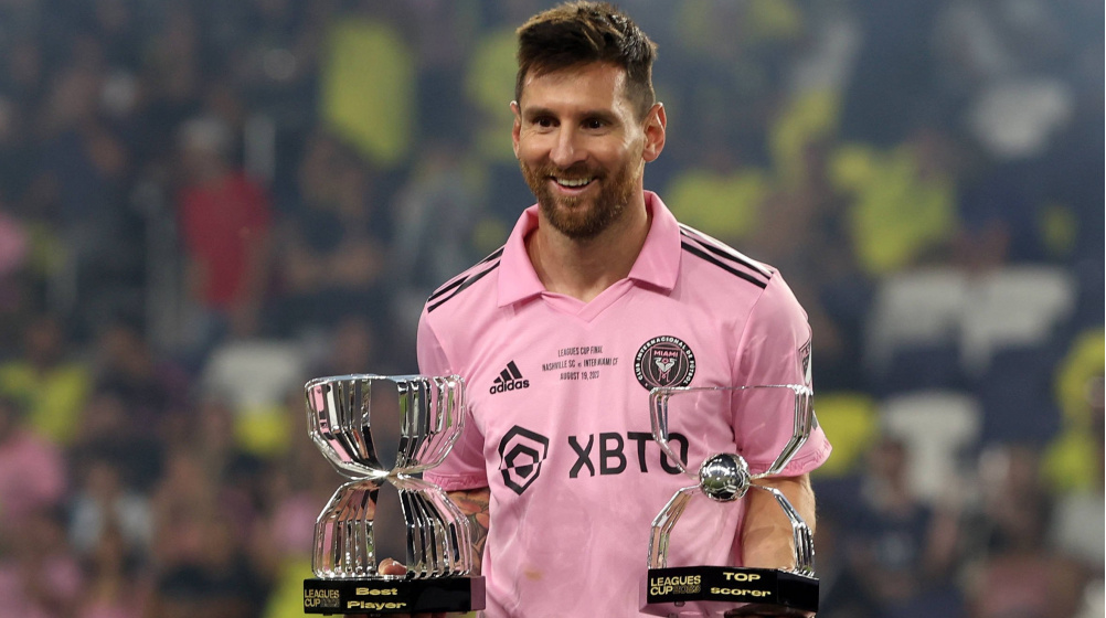 Amerikaanse League Cup maakt van Messi speler met de meeste prijzen ooit