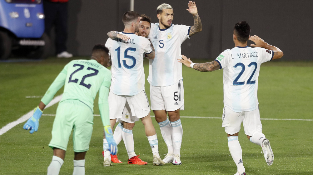 Valores de mercado de la Selección Argentina en la Copa América 2021