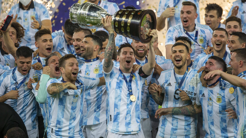 Meiste Titel seit 2000: Lionel Messi nach Copa América-Triumph in Top-3