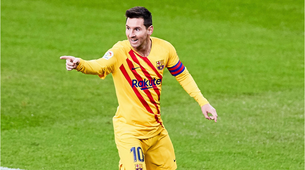 Doppelpack von Messi: FC Barcelona dreht Partie bei Athletic Bilbao