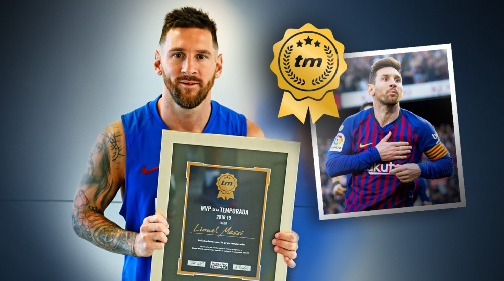 Transfermarkt-gebruikers kiezen Messi als beste speler