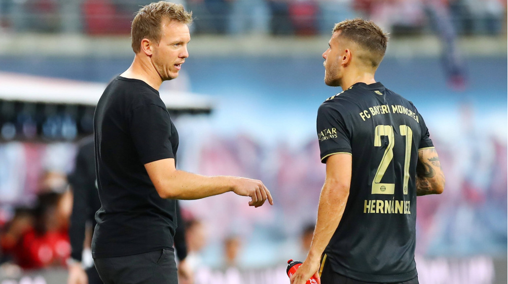 FC Bayern: Nagelsmann erwartet „Vollgas“ von Lucas Hernández - Keine Auffälligkeiten