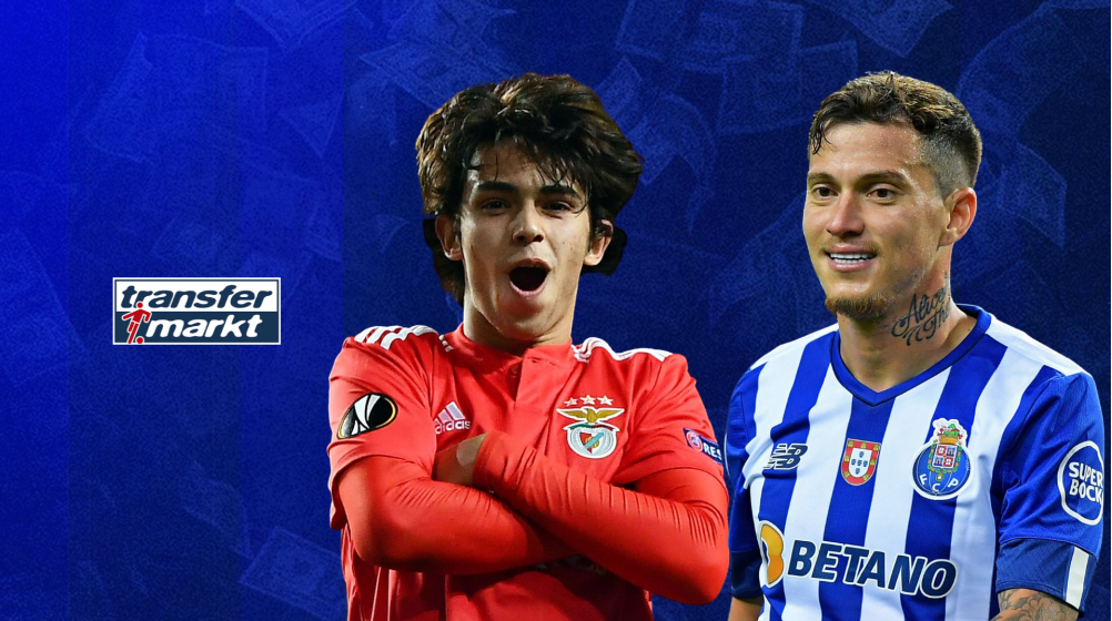 Benfica e FC Porto no topo da lista: as equipas com mais lucros em transferências no século XXI