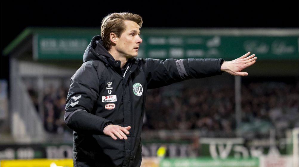 Lukas Pfeiffer bleibt Cheftrainer beim VfB Lübeck