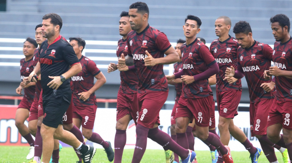 Persiapan Madura United dalam Laga Perdana Piala Presiden