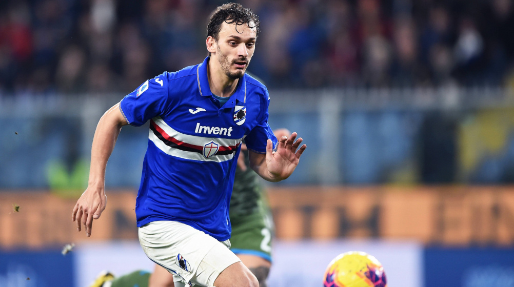 Manolo Gabbiadini extends Sampdoria contract - Among seven most expensive Italians in history